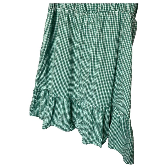 Draper James Green Gingham Midi Dress - Picture 11 of 16